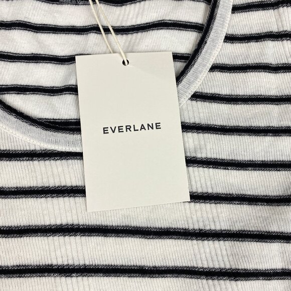 NWT Everlane The Vintage Rib Scoop-Neck Top Women's Size Small - Picture 6 of 13